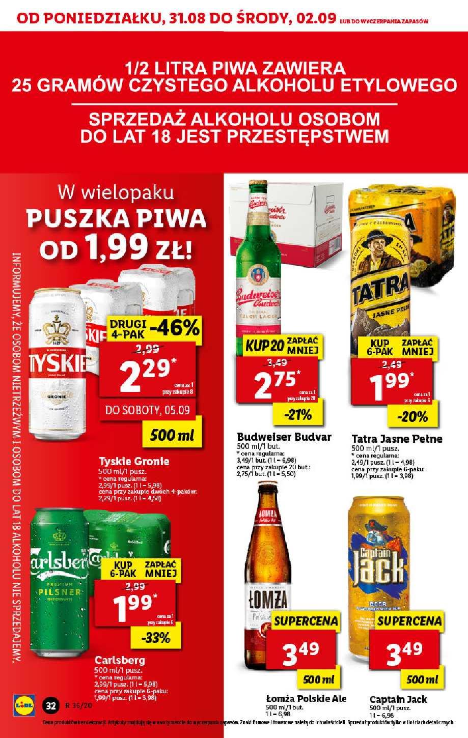 Gazetka promocyjna Lidl do 05/09/2020 str.32