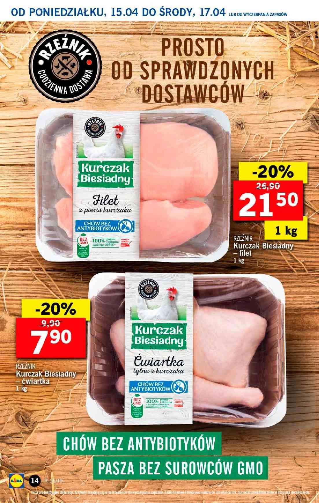 Gazetka promocyjna Lidl do 17/04/2019 str.14