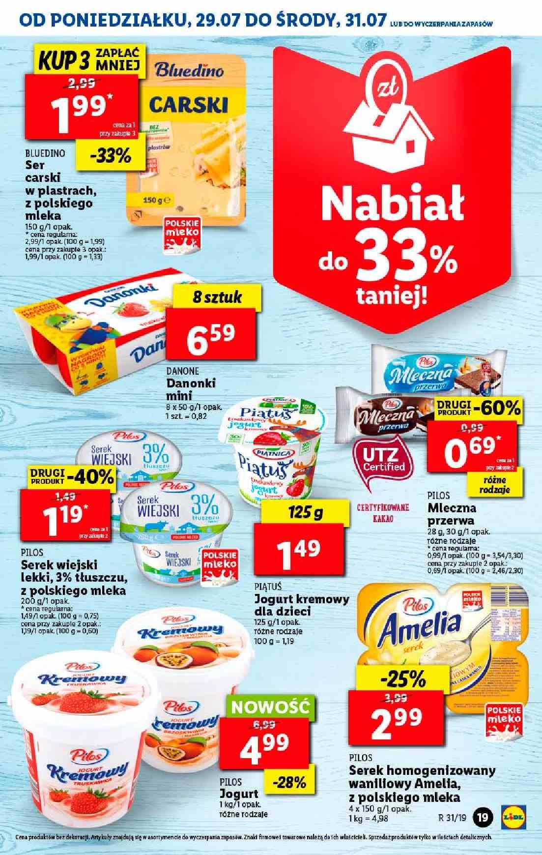 Gazetka promocyjna Lidl do 31/07/2019 str.19