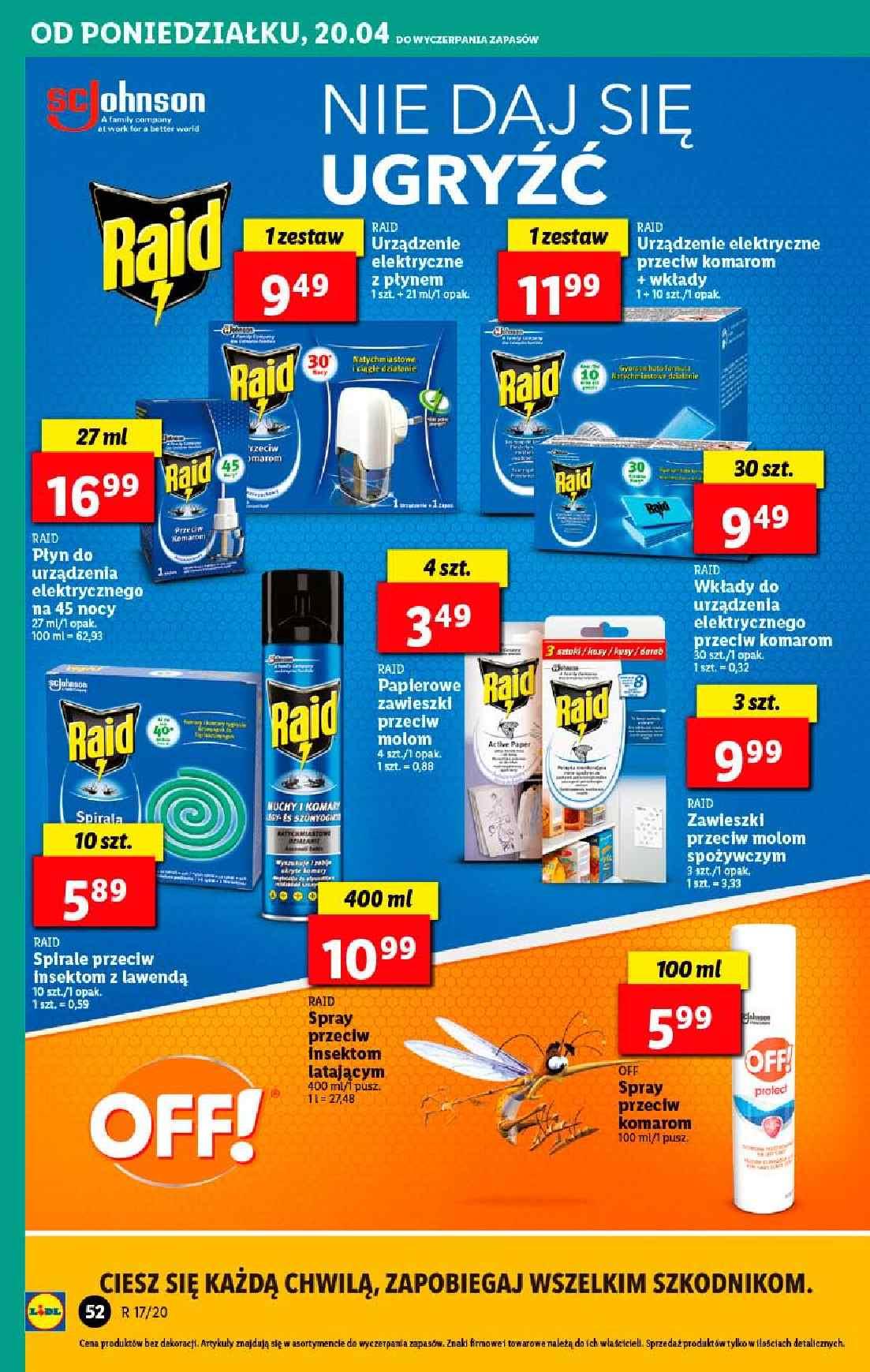 Gazetka promocyjna Lidl do 22/04/2020 str.52