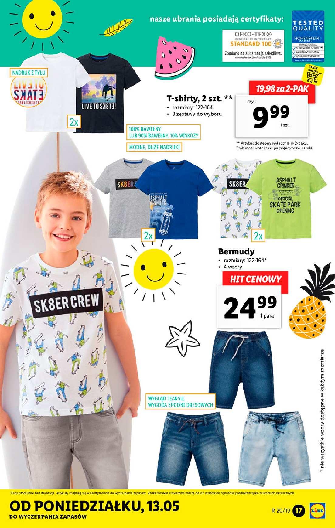 Gazetka promocyjna Lidl do 18/05/2019 str.17