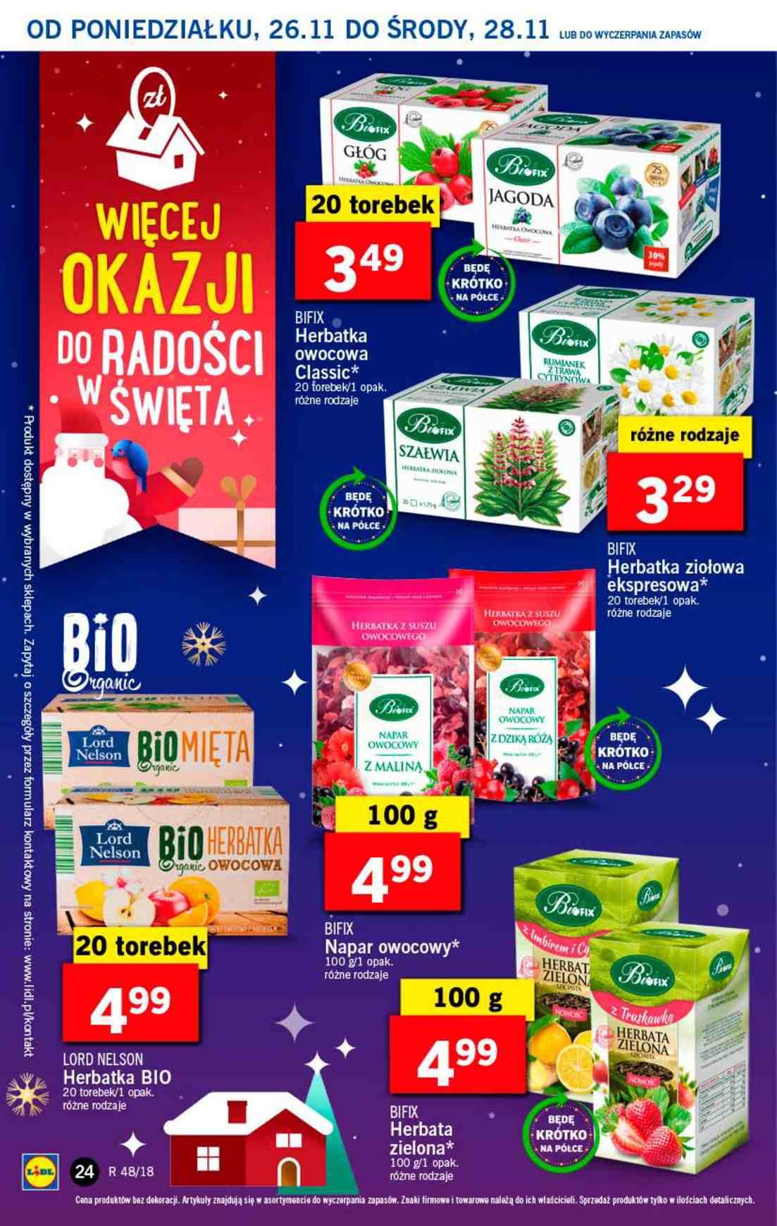 Gazetka promocyjna Lidl do 28/11/2018 str.24