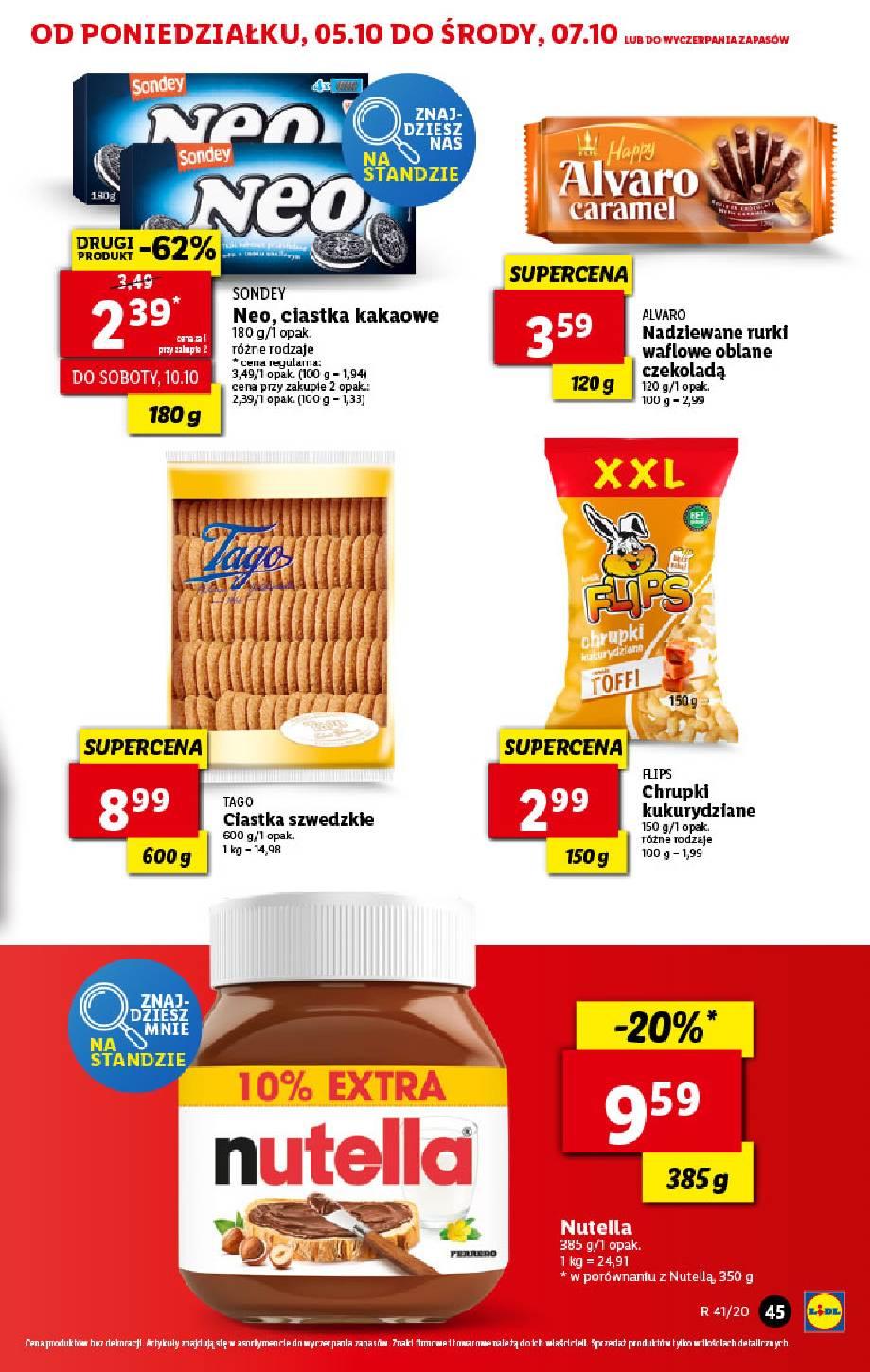 Gazetka promocyjna Lidl do 07/10/2020 str.45