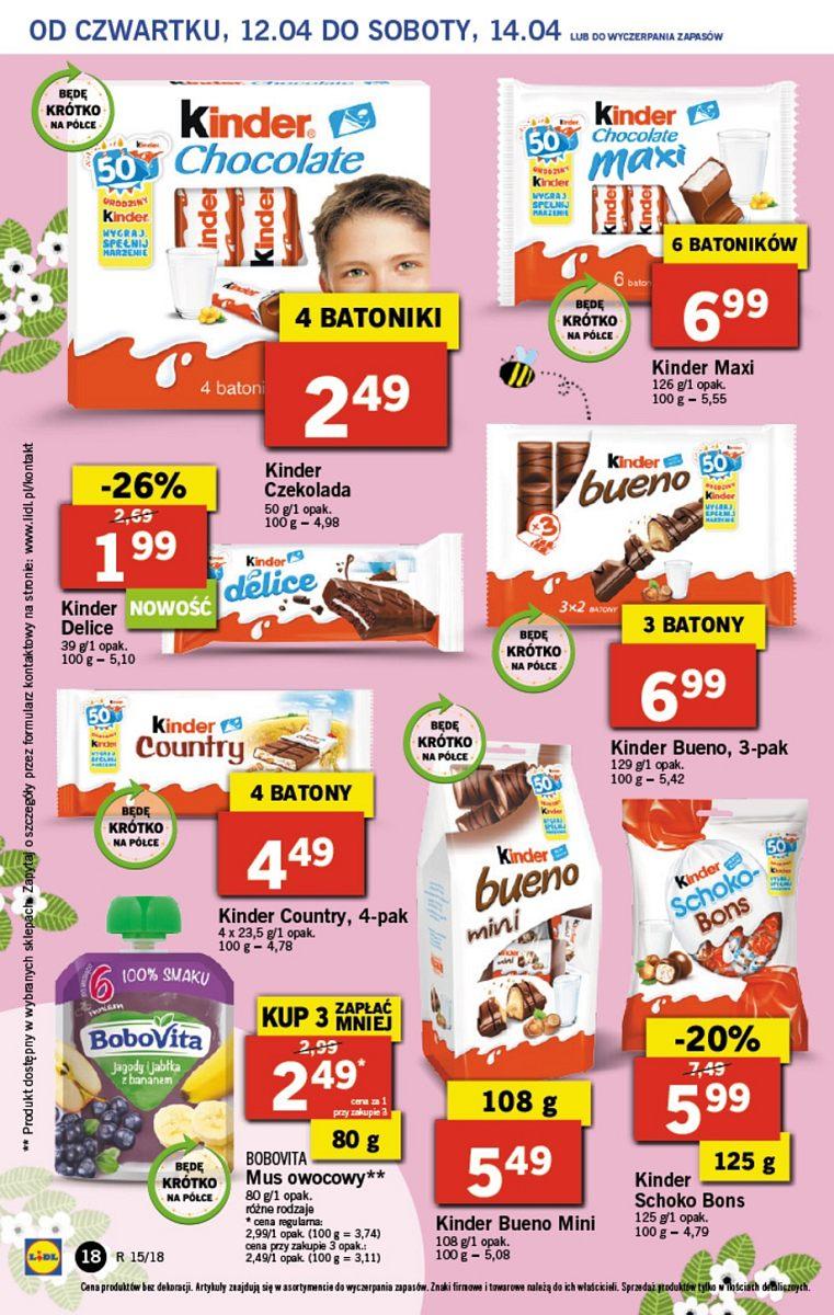 Gazetka promocyjna Lidl do 14/04/2018 str.18