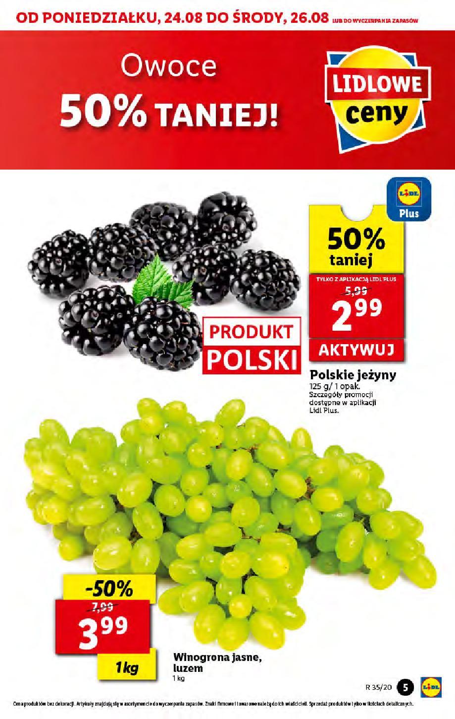 Gazetka promocyjna Lidl do 26/08/2020 str.5