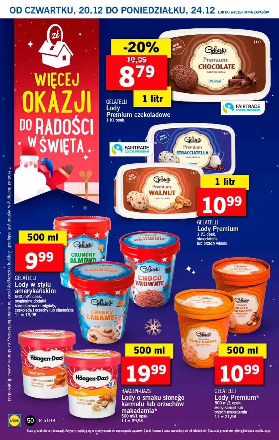 Gazetka promocyjna Lidl do 23/12/2018 str.50