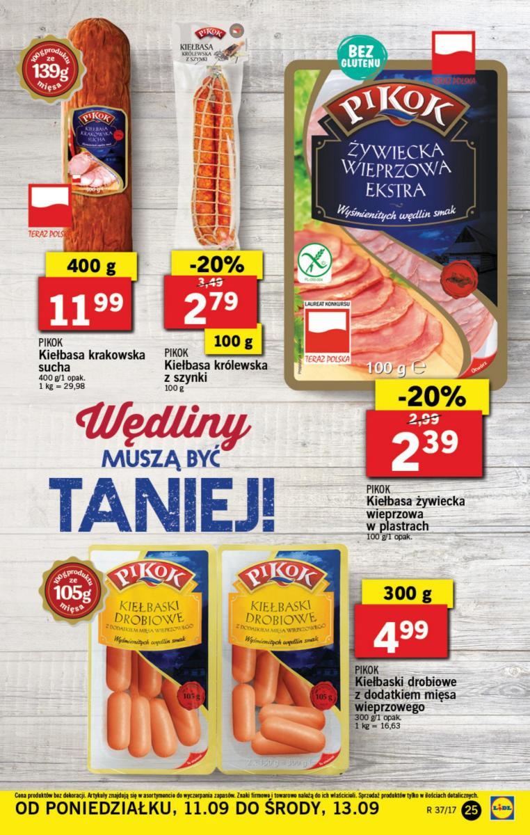 Gazetka promocyjna Lidl do 13/09/2017 str.25