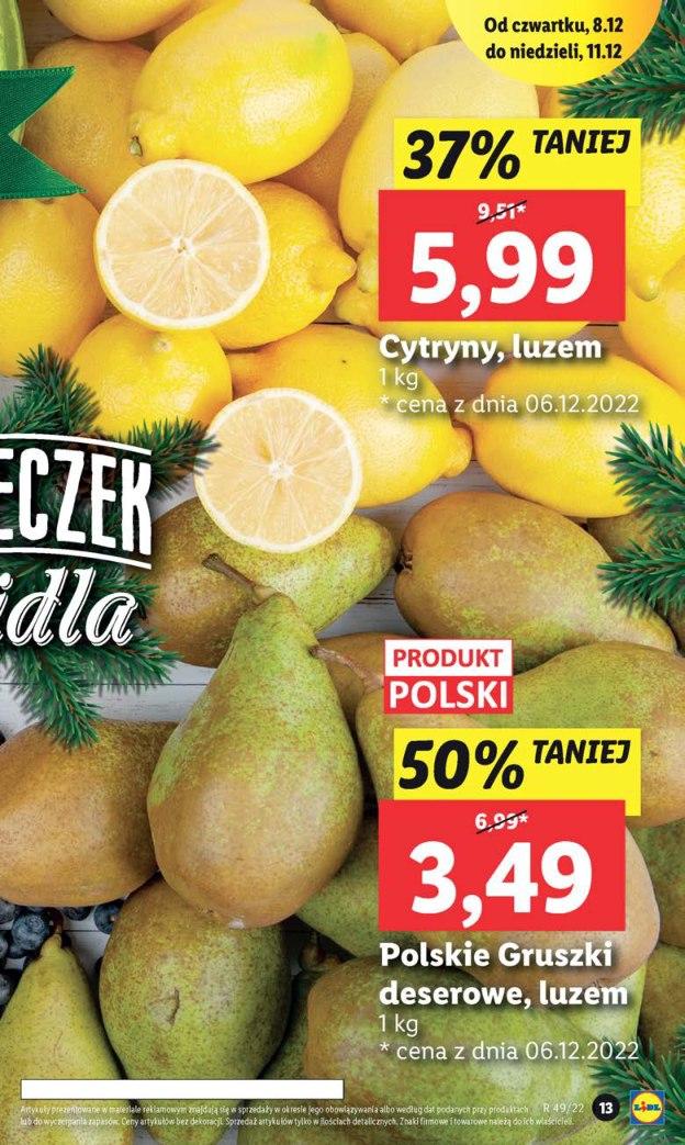 Gazetka promocyjna Lidl do 11/12/2022 str.13