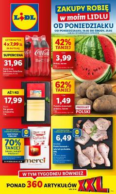 Lidl gazetka - od 19/05/2025 do 21/05/2025
