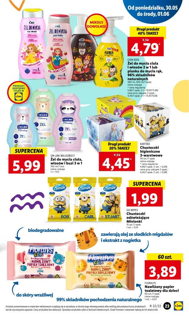 Gazetka promocyjna Lidl do 01/06/2022 str.23