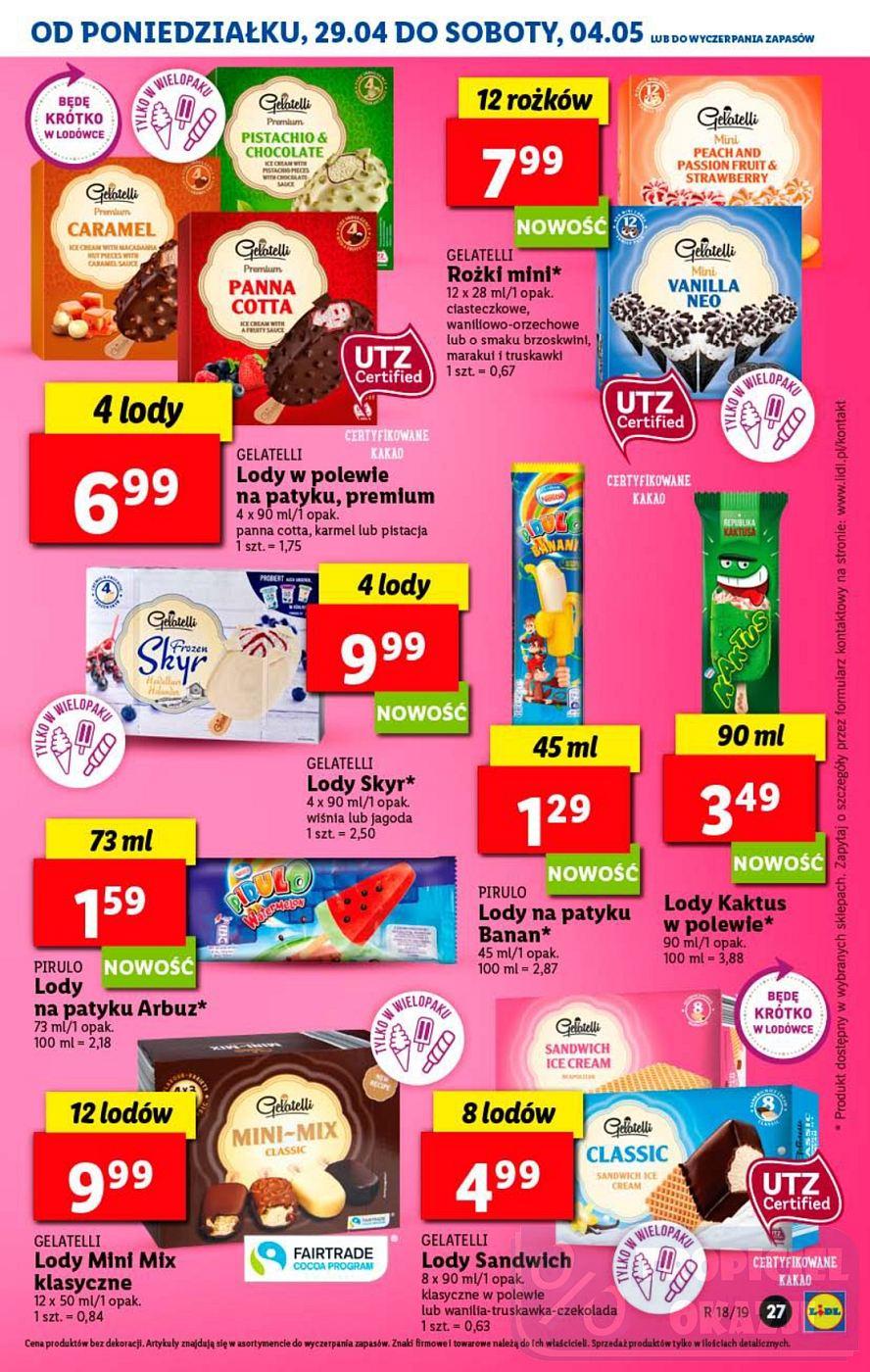 Gazetka promocyjna Lidl do 04/05/2019 str.27