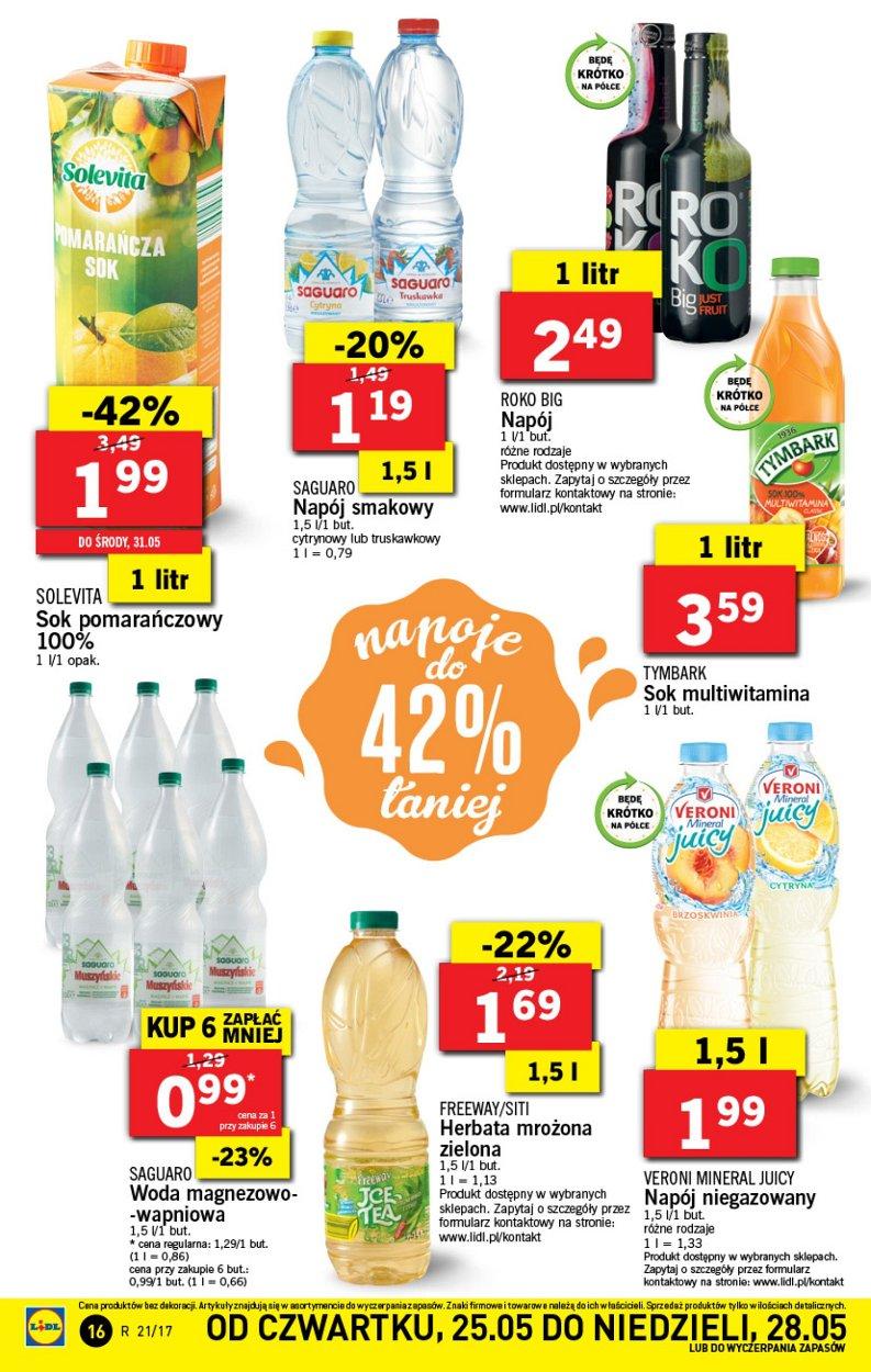 Gazetka promocyjna Lidl do 28/05/2017 str.16