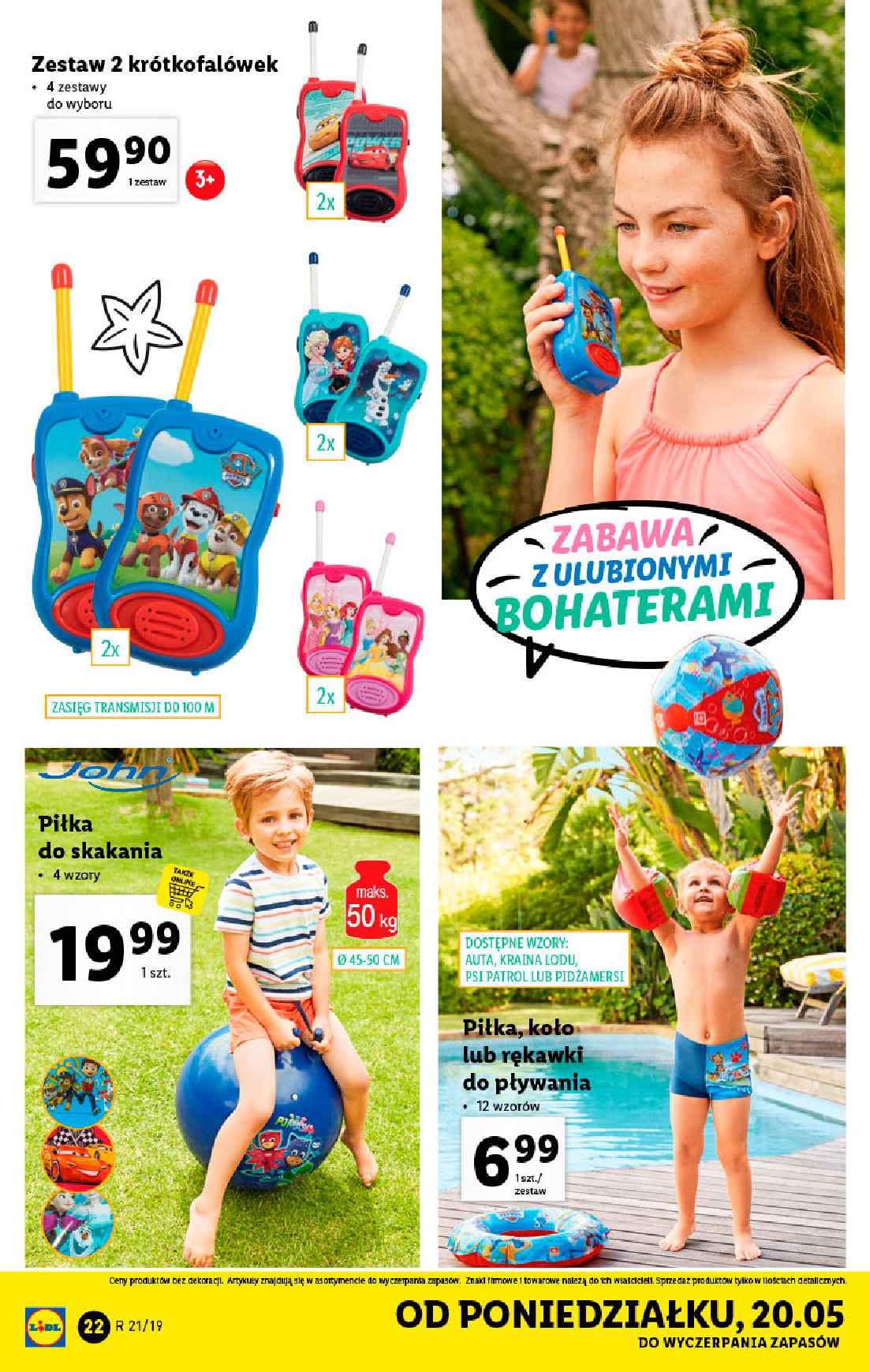 Gazetka promocyjna Lidl do 26/05/2019 str.22