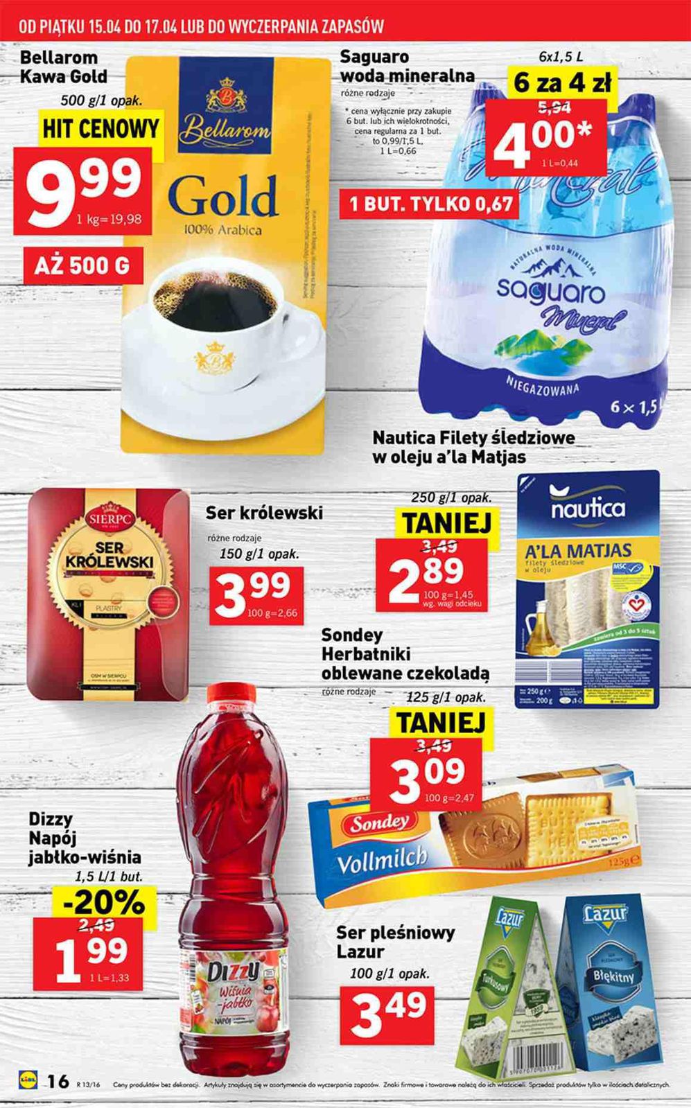 Gazetka promocyjna Lidl do 17/04/2016 str.16