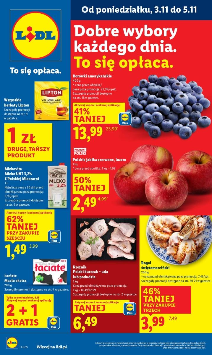 Gazetka promocyjna Lidl do 08/11/2025 str.1