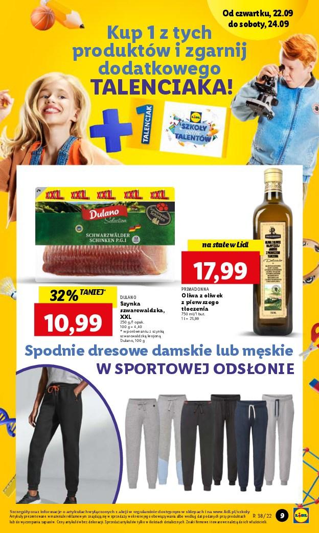 Gazetka promocyjna Lidl do 24/09/2022 str.9