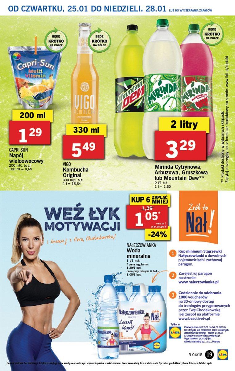 Gazetka promocyjna Lidl do 28/01/2018 str.19