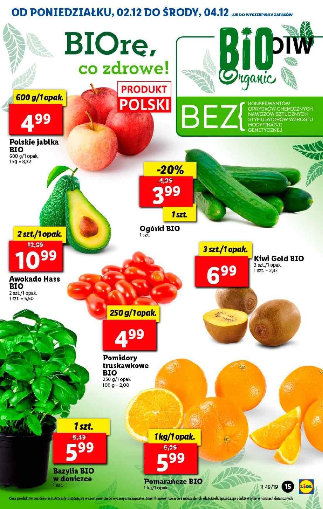 Gazetka promocyjna Lidl do 04/12/2019 str.15