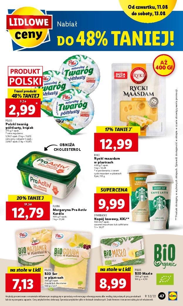 Gazetka promocyjna Lidl do 13/08/2022 str.47