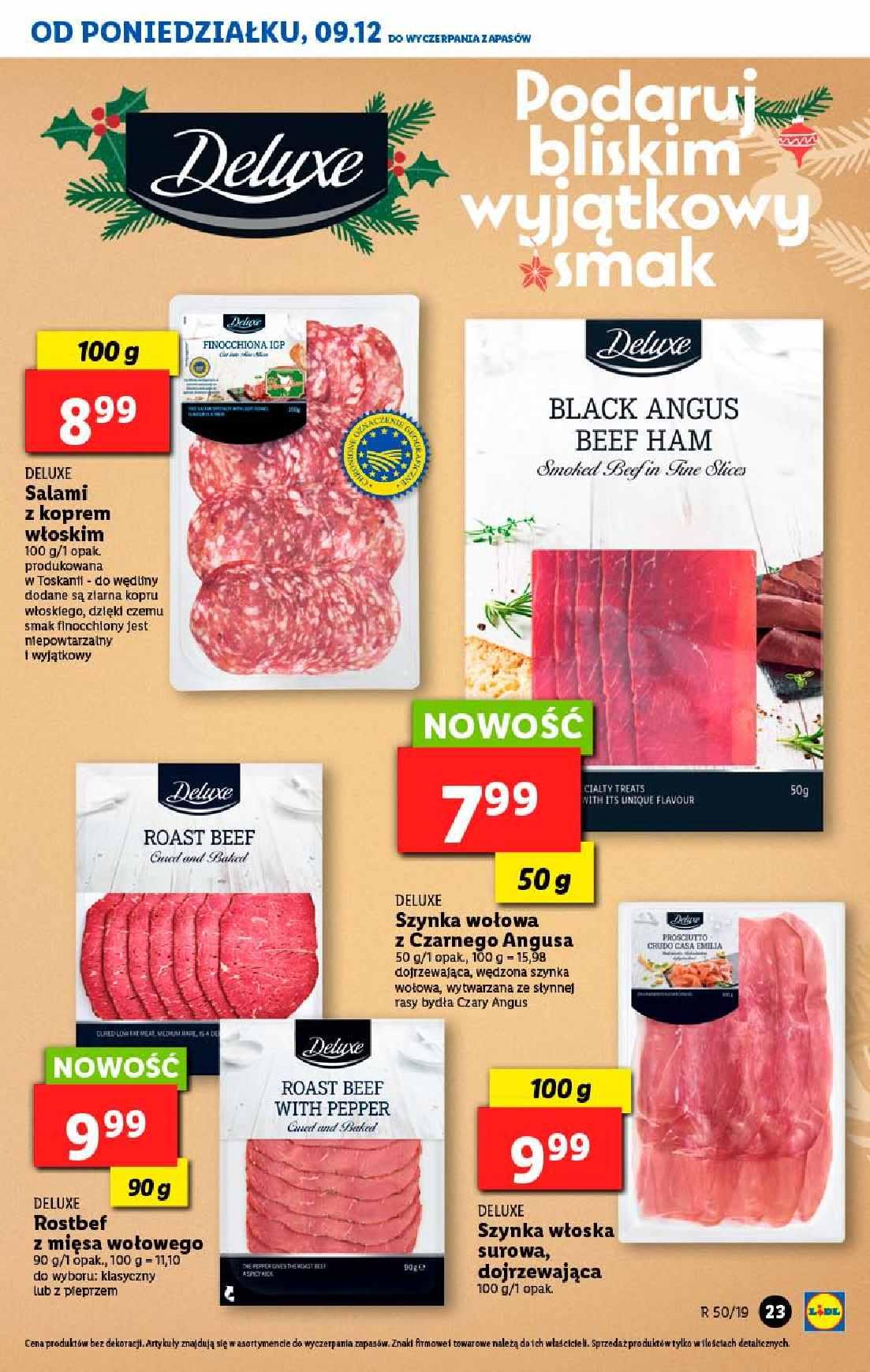 Gazetka promocyjna Lidl do 11/12/2019 str.23