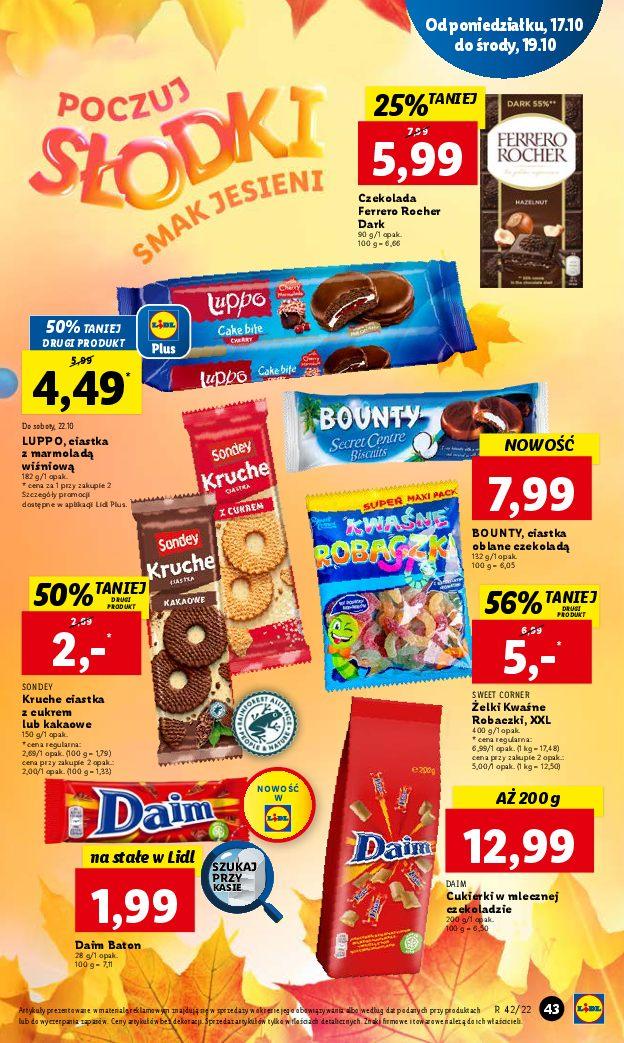 Gazetka promocyjna Lidl do 19/10/2022 str.43