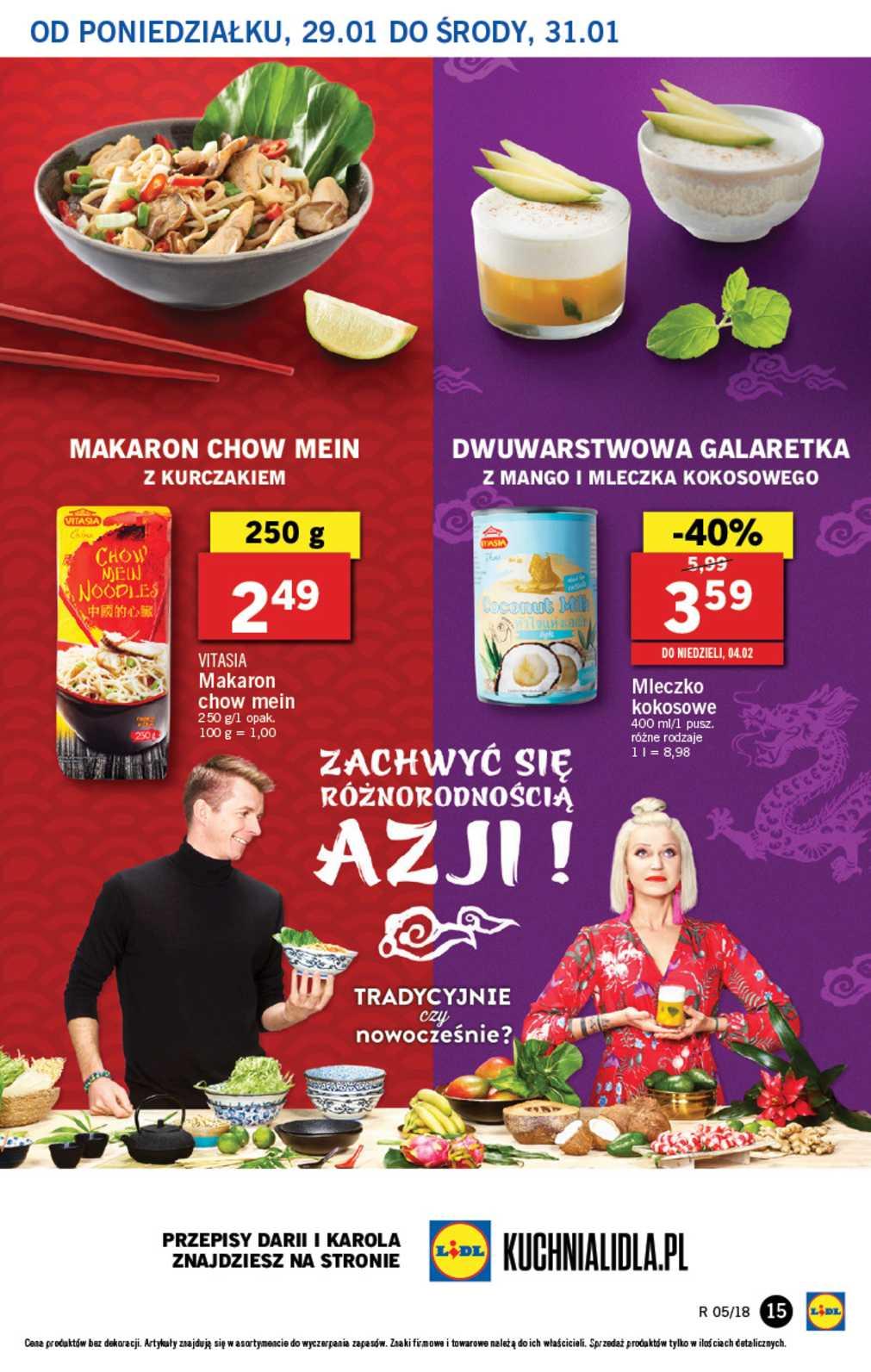 Gazetka promocyjna Lidl do 31/01/2018 str.15