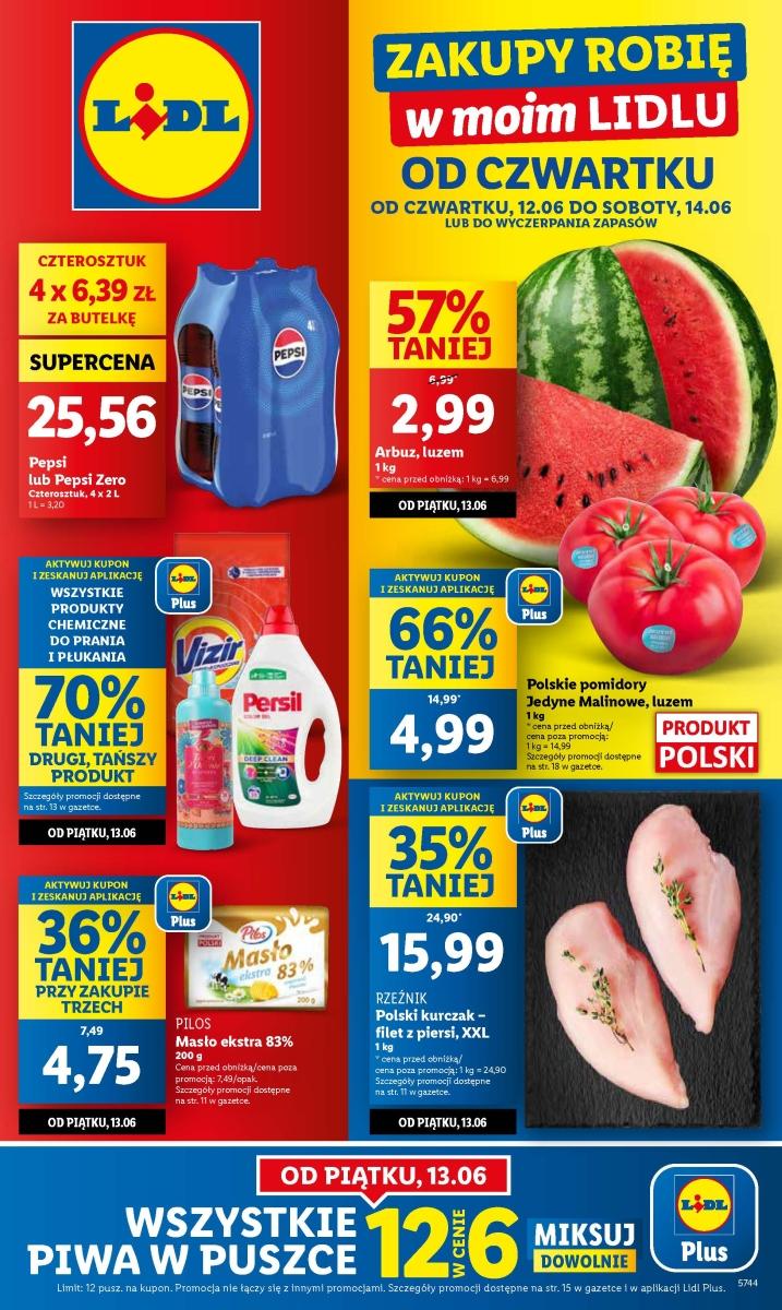 Gazetka promocyjna Lidl do 14/06/2025 str.1