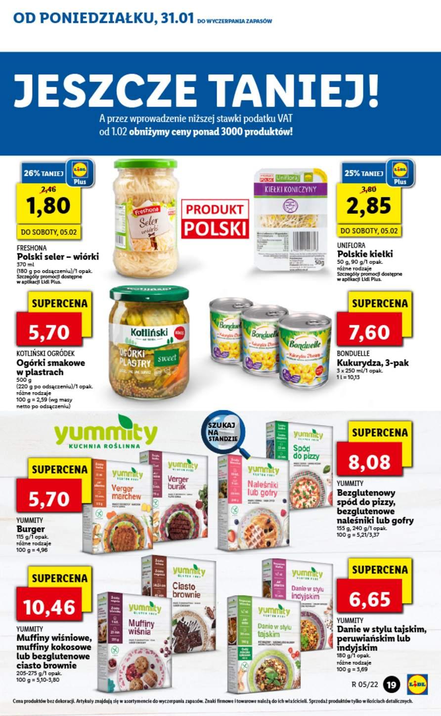 Gazetka promocyjna Lidl do 02/02/2022 str.19