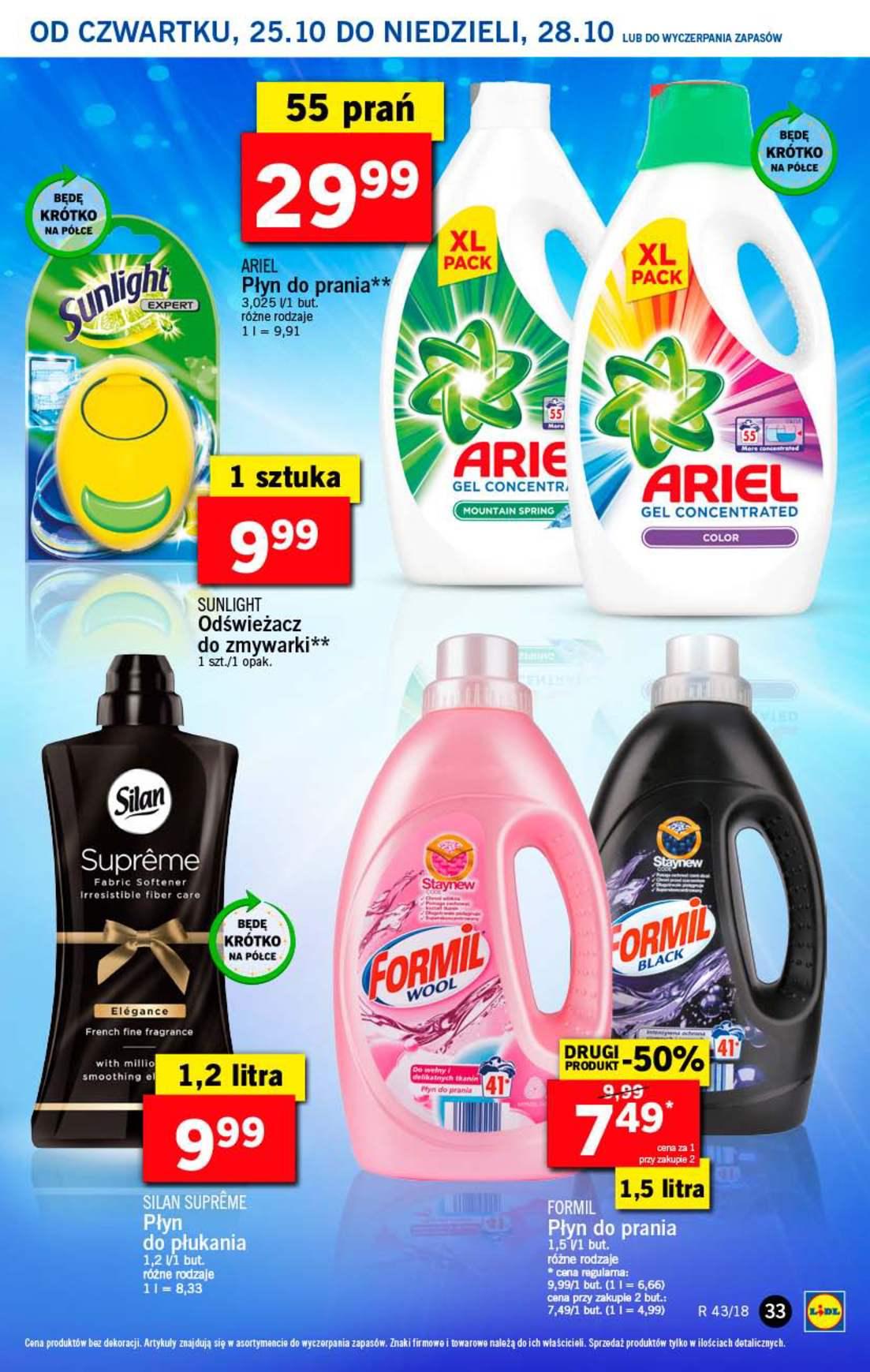 Gazetka promocyjna Lidl do 28/10/2018 str.33