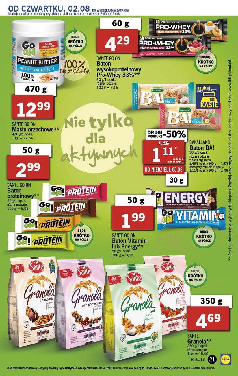 Gazetka promocyjna Lidl do 05/08/2018 str.21