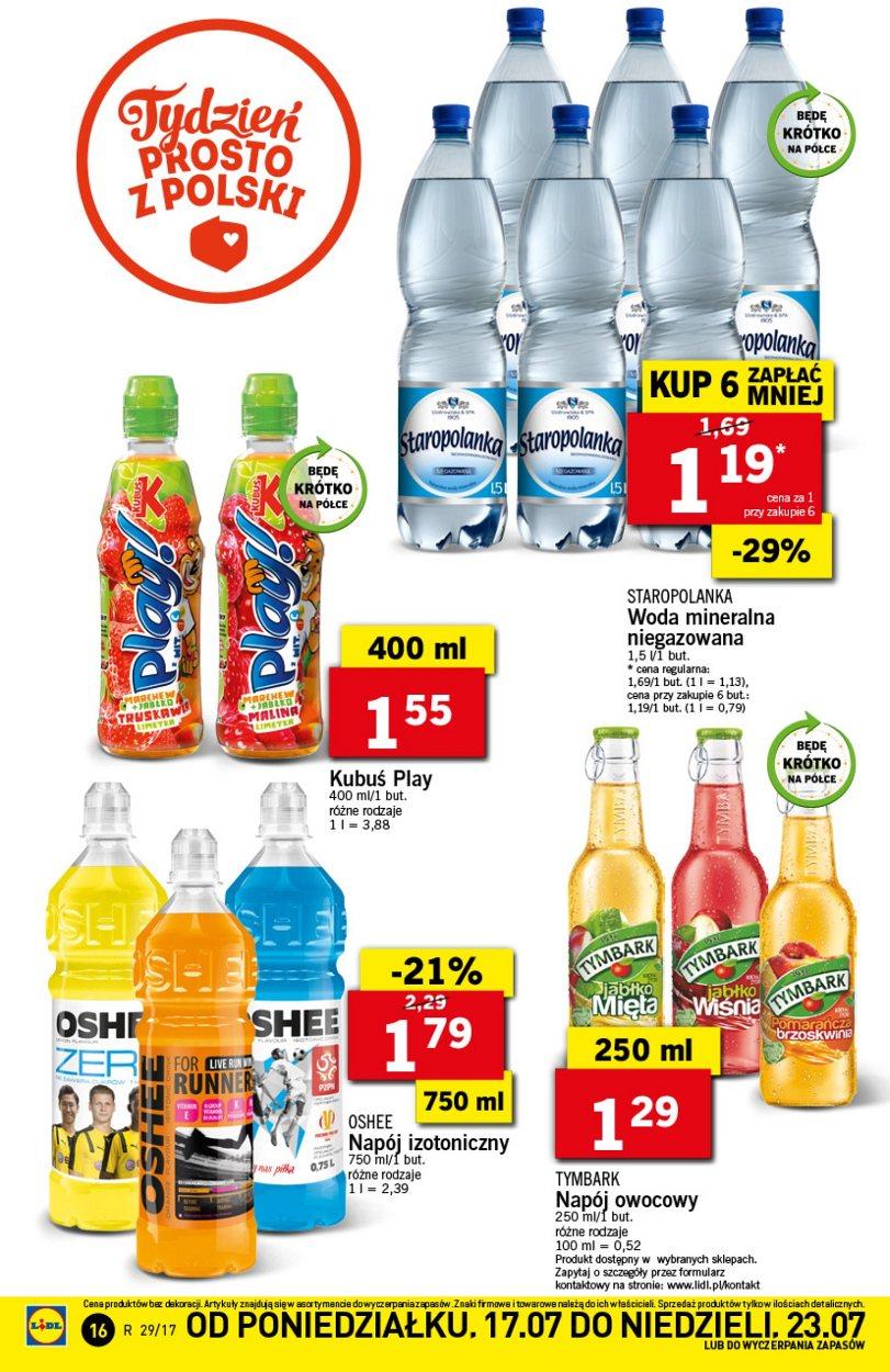 Gazetka promocyjna Lidl do 19/07/2017 str.16