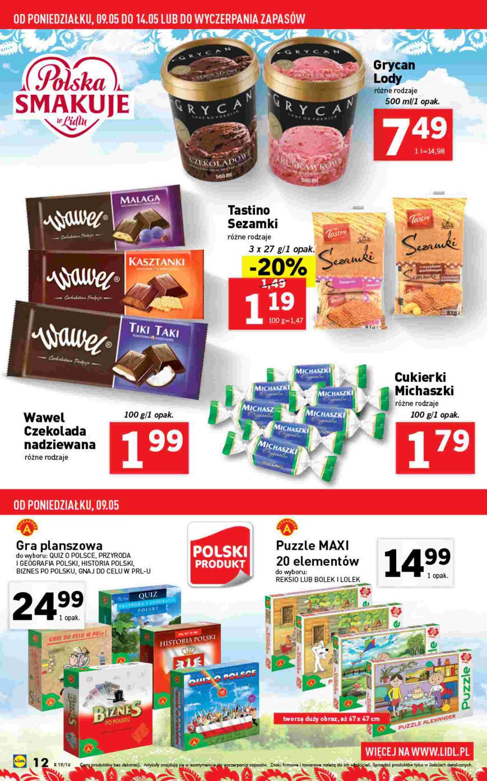 Gazetka promocyjna Lidl do 15/05/2016 str.12