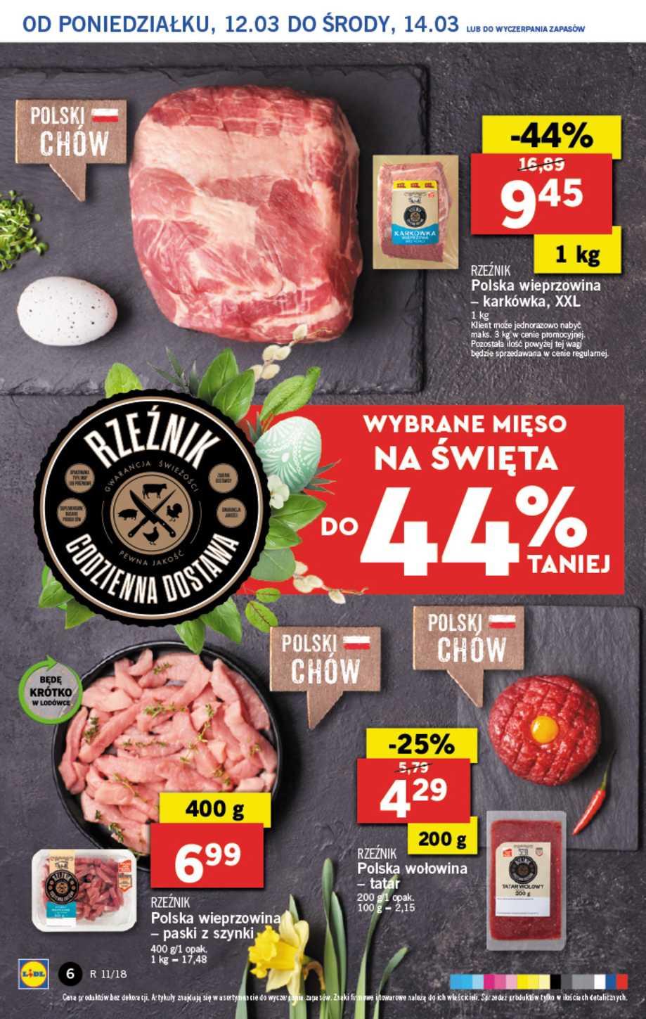 Gazetka promocyjna Lidl do 14/03/2018 str.6