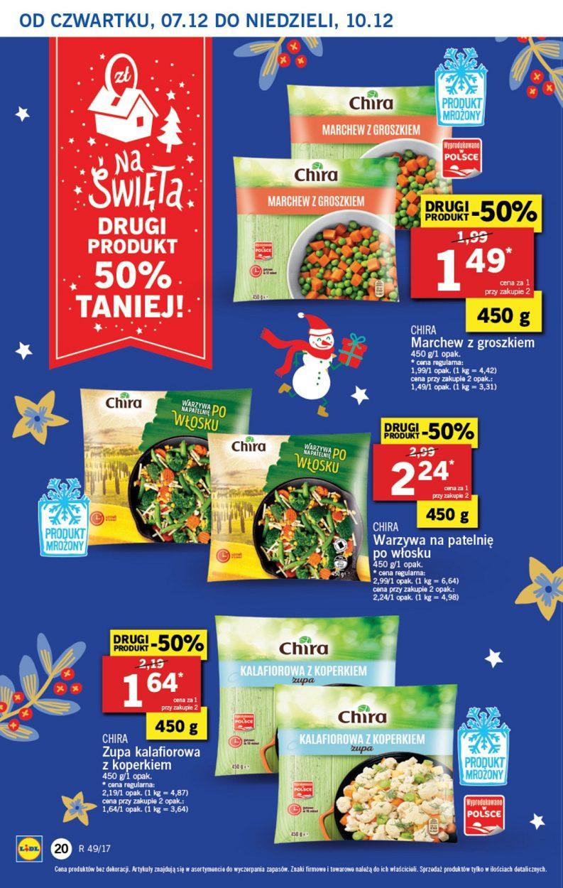 Gazetka promocyjna Lidl do 10/12/2017 str.20