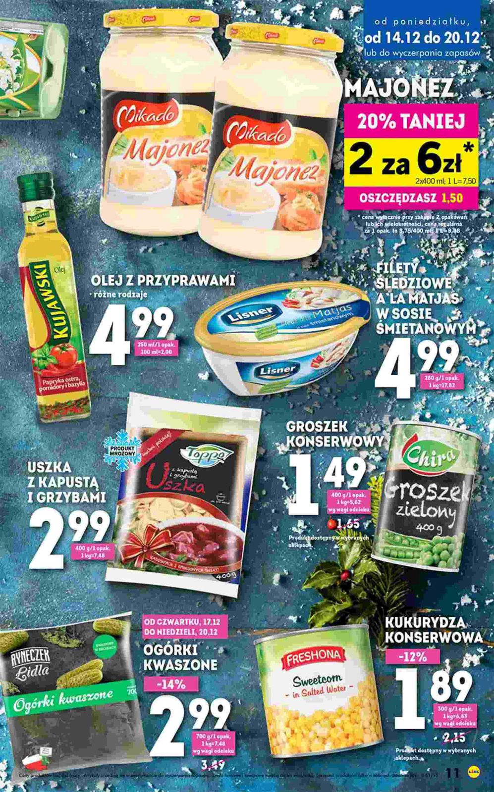 Gazetka promocyjna Lidl do 20/12/2015 str.11