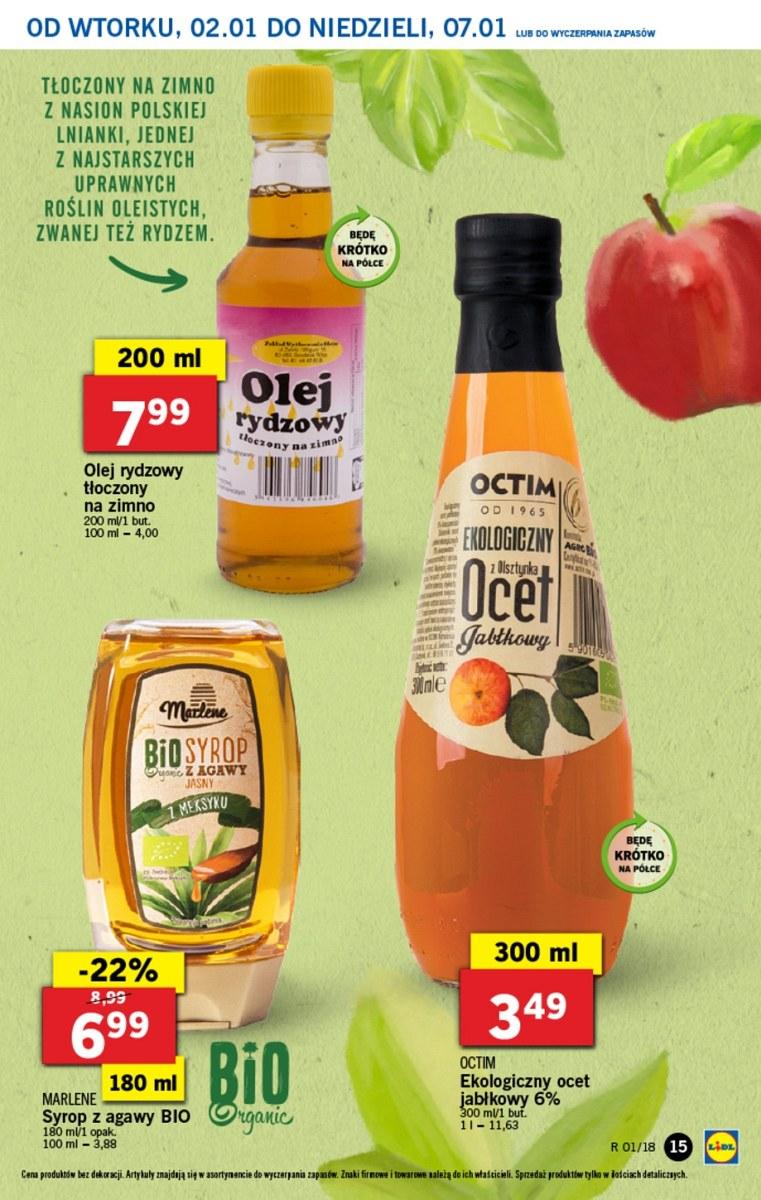 Gazetka promocyjna Lidl do 03/01/2018 str.15