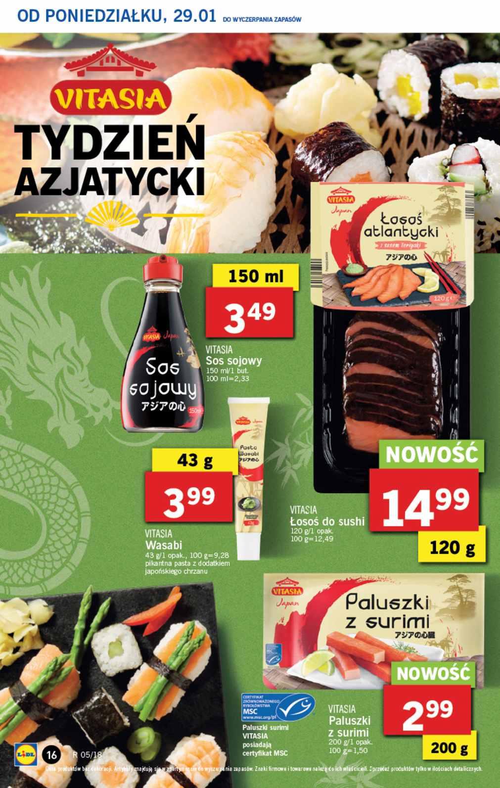 Gazetka promocyjna Lidl do 31/01/2018 str.16