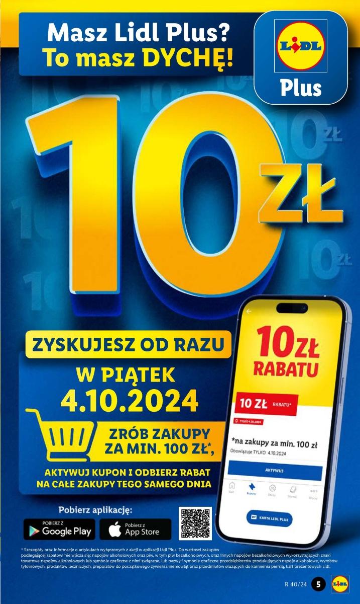 Gazetka promocyjna Lidl do 05/10/2024 str.5