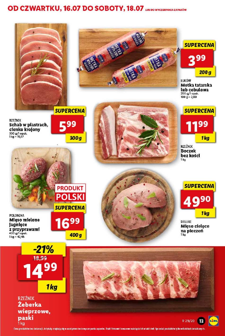 Gazetka promocyjna Lidl do 18/07/2020 str.13