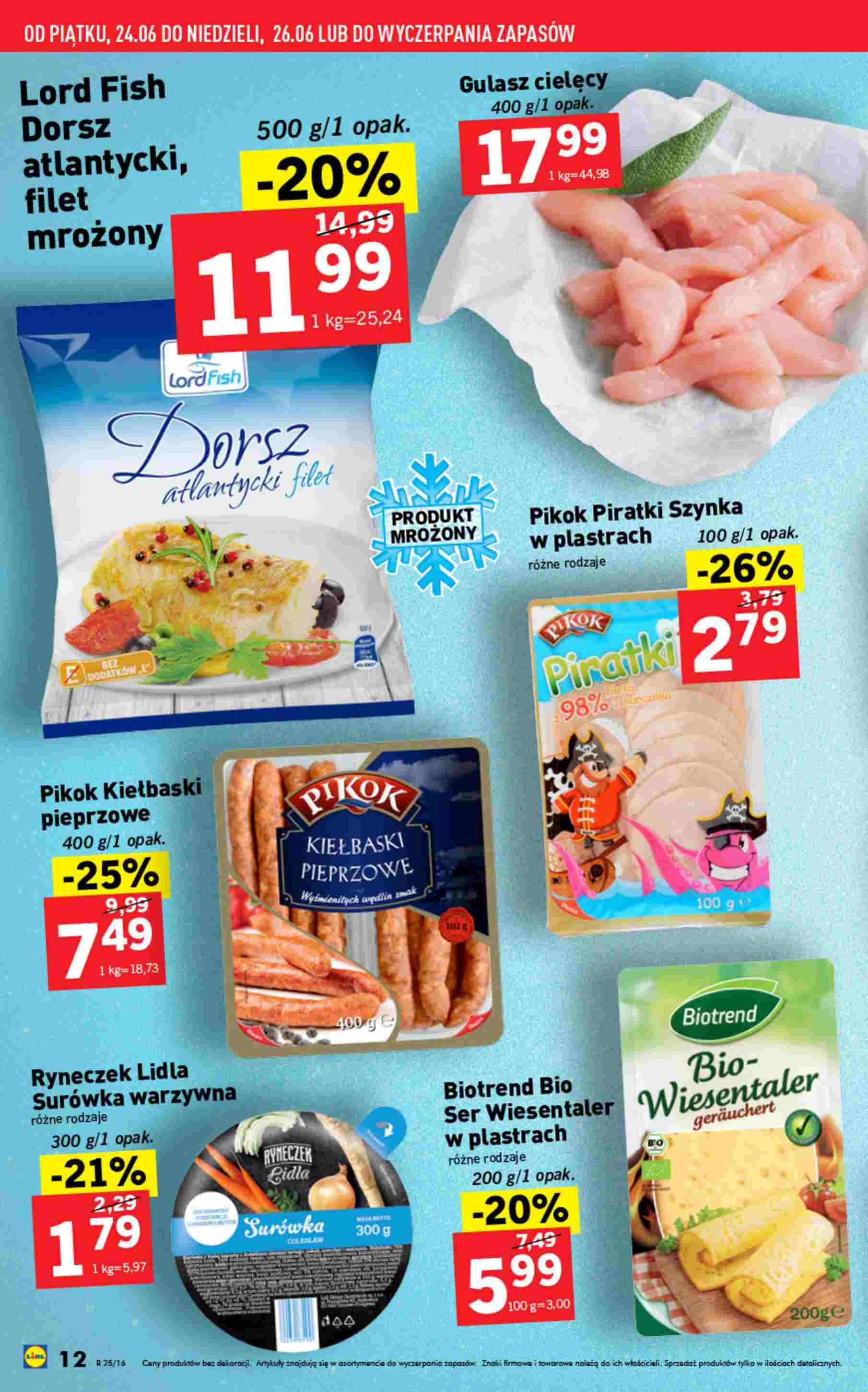 Gazetka promocyjna Lidl do 26/06/2016 str.12