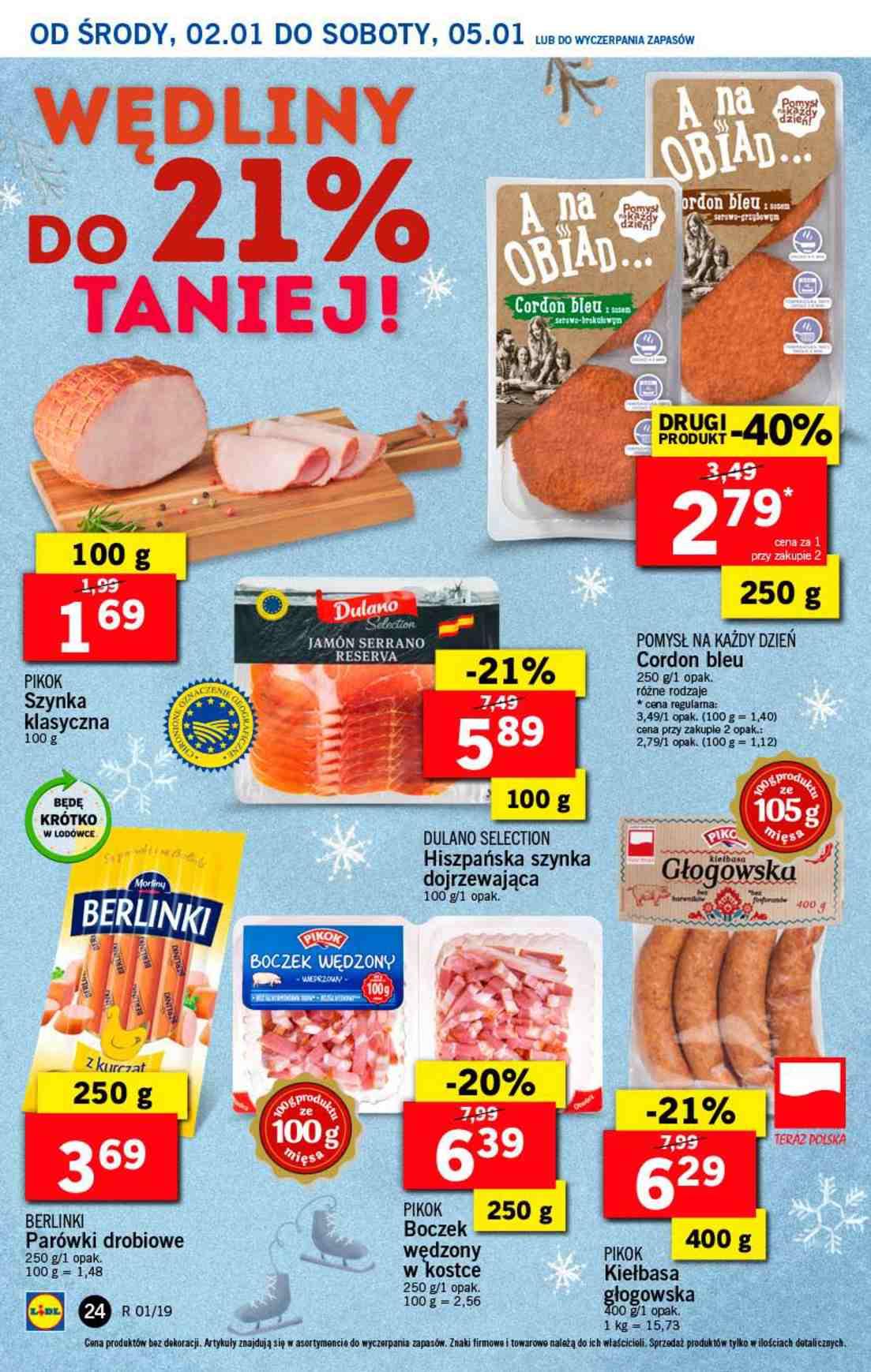 Gazetka promocyjna Lidl do 05/01/2019 str.24