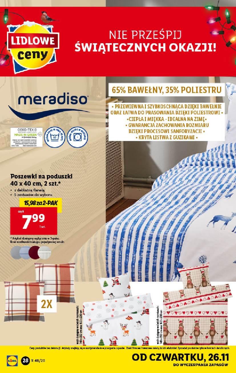 Gazetka promocyjna Lidl do 29/11/2020 str.28