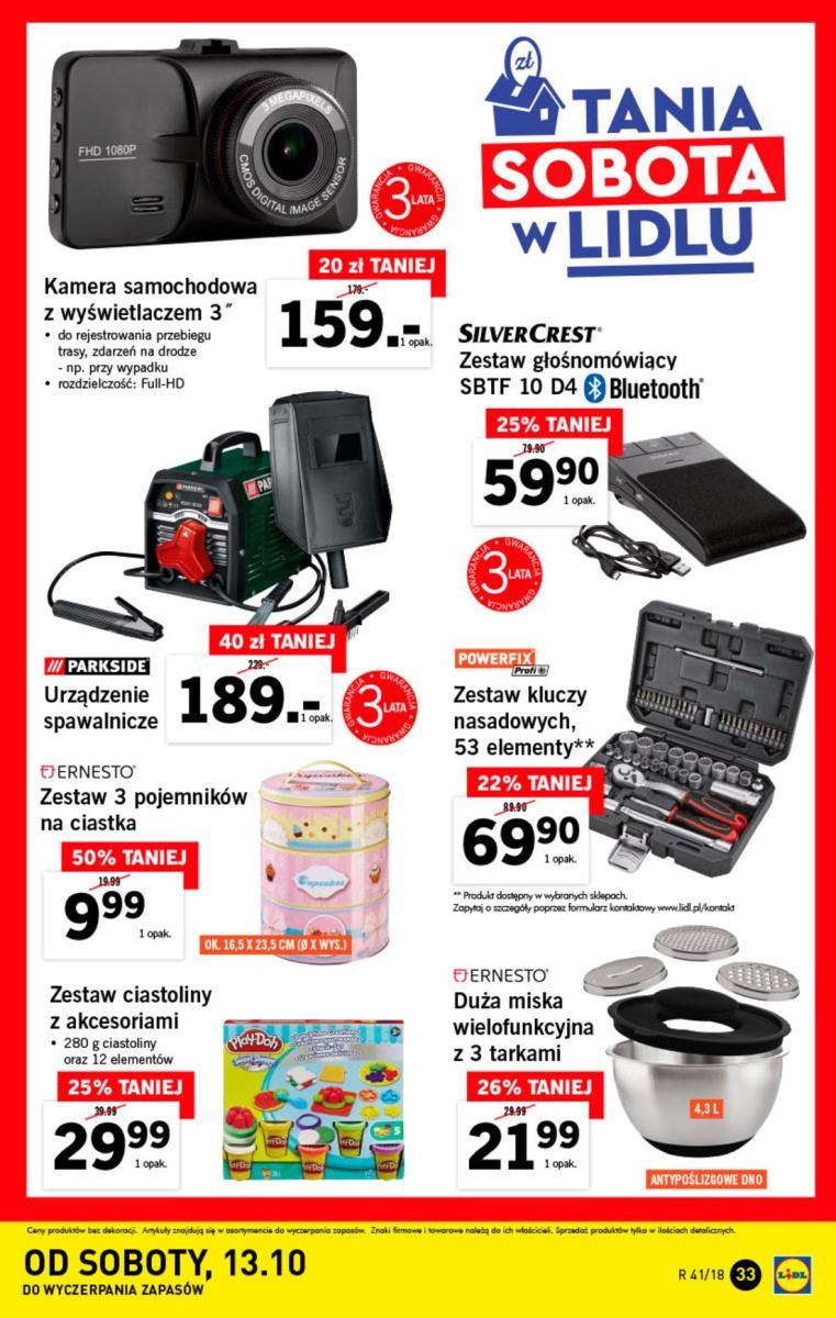 Gazetka promocyjna Lidl do 13/10/2018 str.33