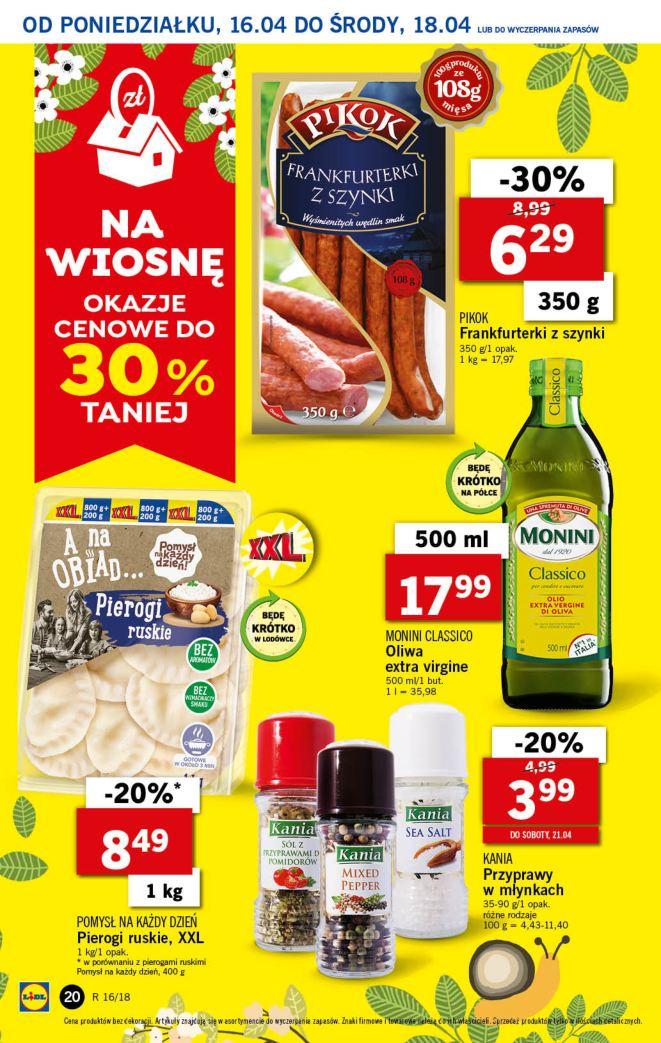 Gazetka promocyjna Lidl do 18/04/2018 str.20