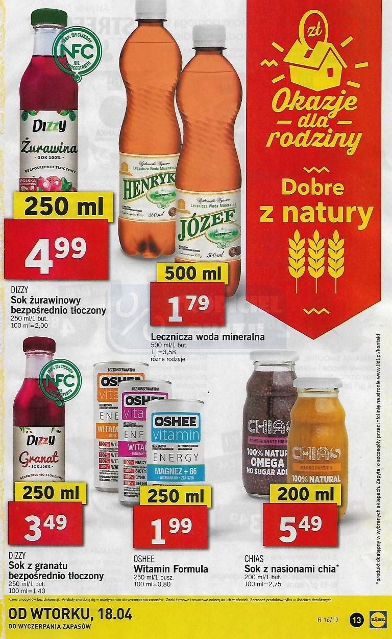 Gazetka promocyjna Lidl do 23/04/2017 str.13