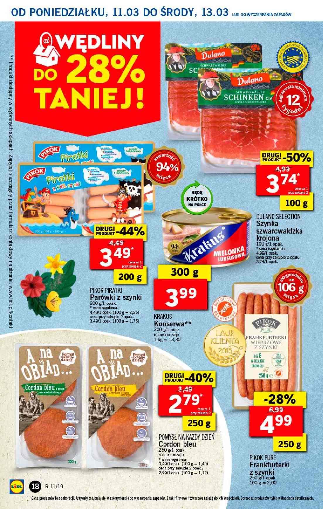 Gazetka promocyjna Lidl do 13/03/2019 str.18