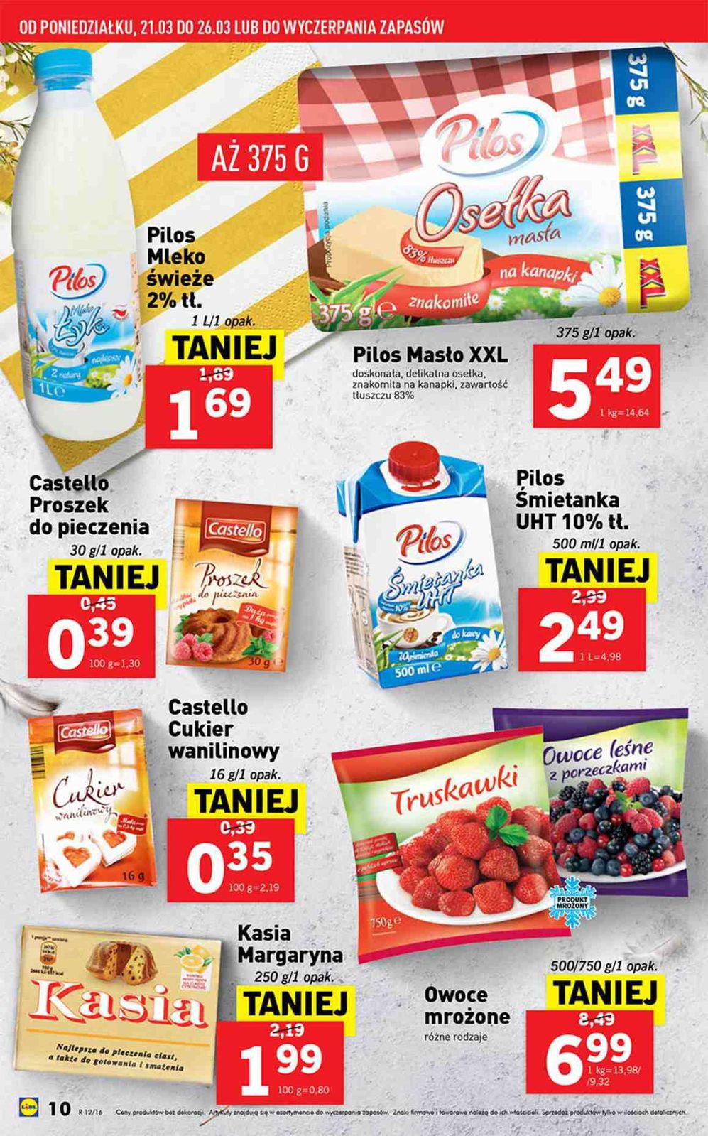 Gazetka promocyjna Lidl do 26/03/2016 str.10