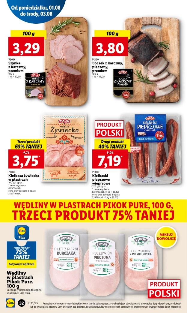 Gazetka promocyjna Lidl do 03/08/2022 str.32