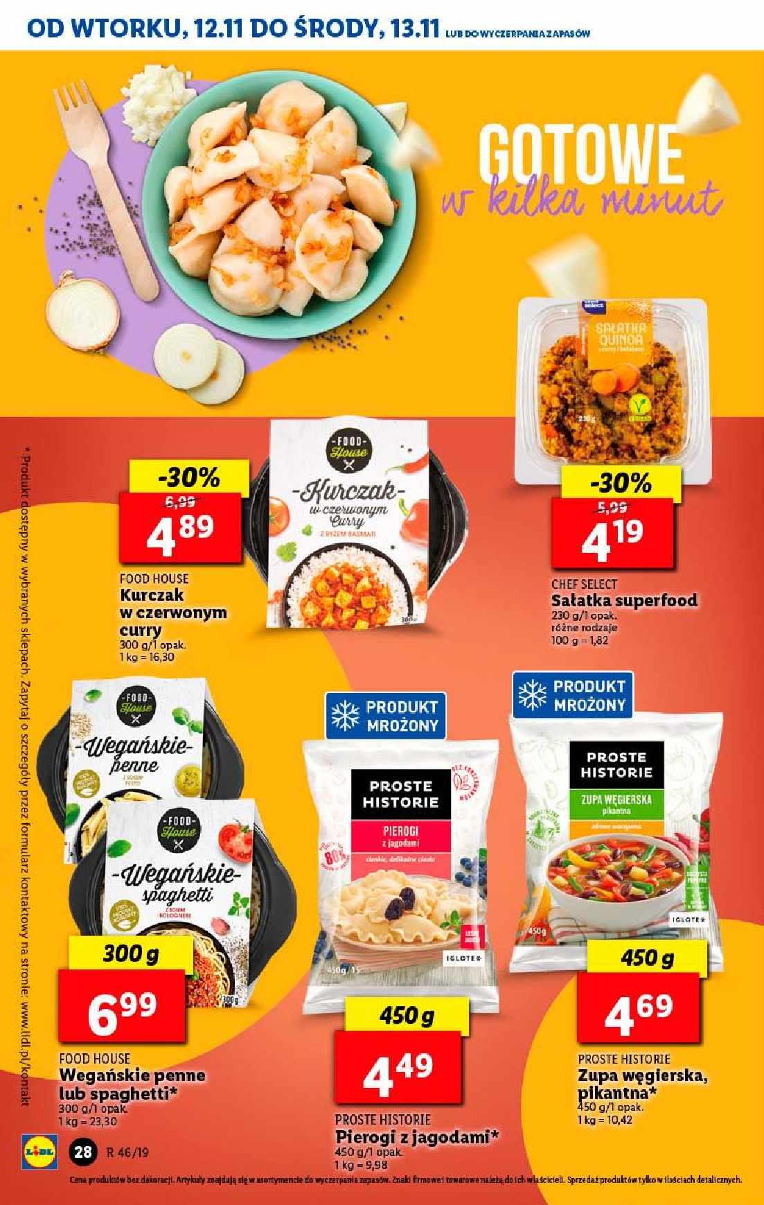 Gazetka promocyjna Lidl do 13/11/2019 str.28