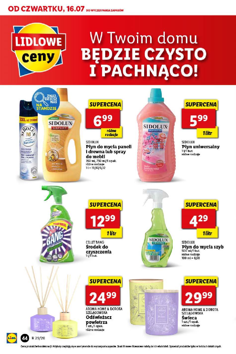 Gazetka promocyjna Lidl do 18/07/2020 str.44